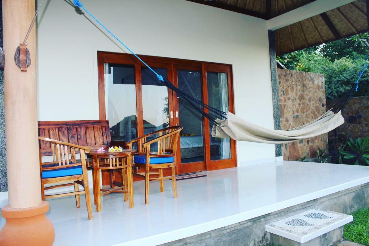 Bamboo Bali Hill Bungalows Amed Exteriör bild